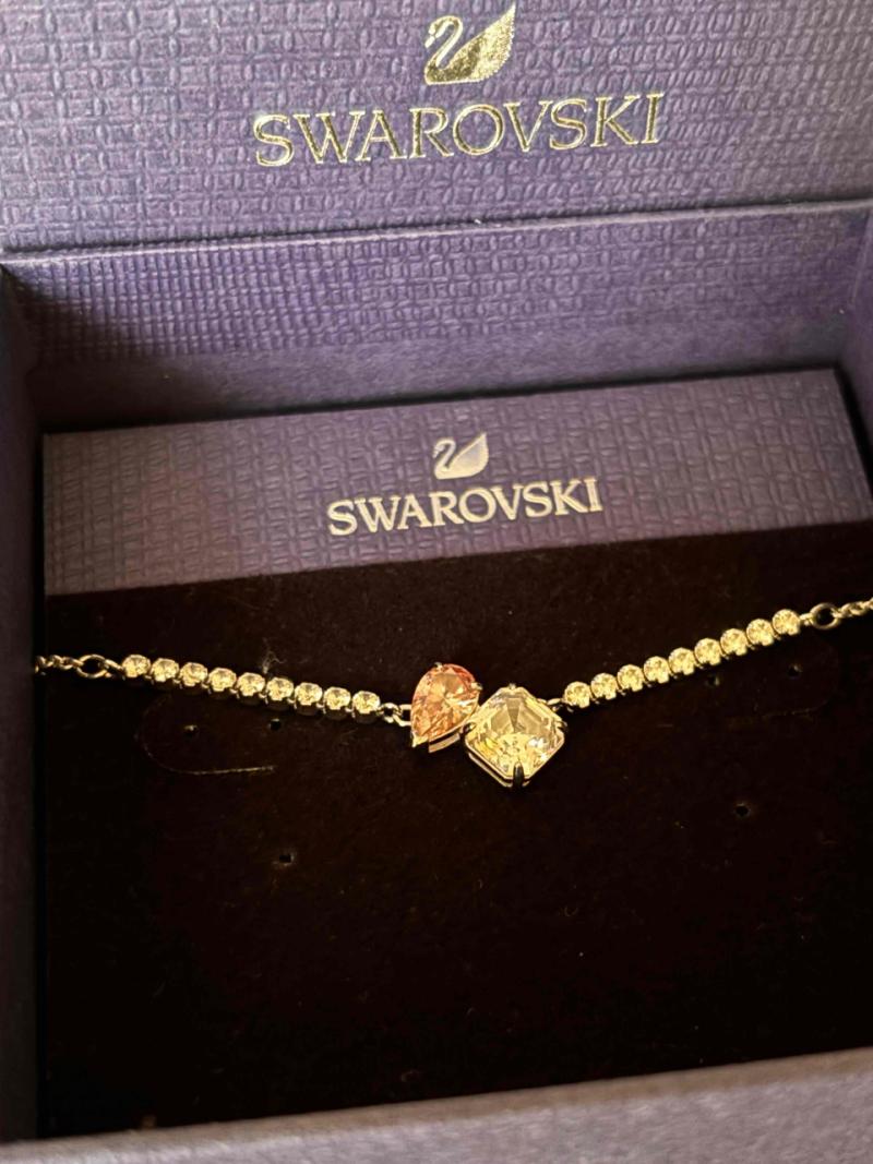 Pulsera Swarovski con cristales - 1