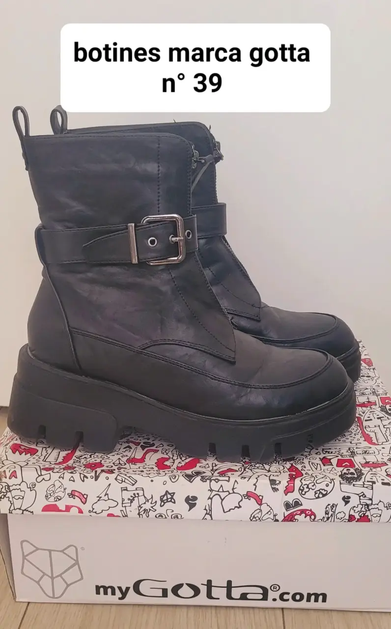 Botines Gotta n° 39 negros - 2