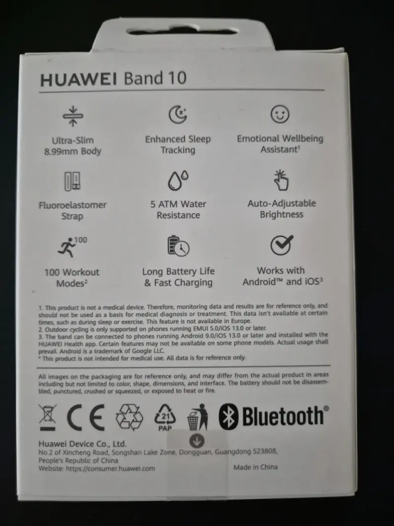 Huawei Band 10 nueva en caja - 2