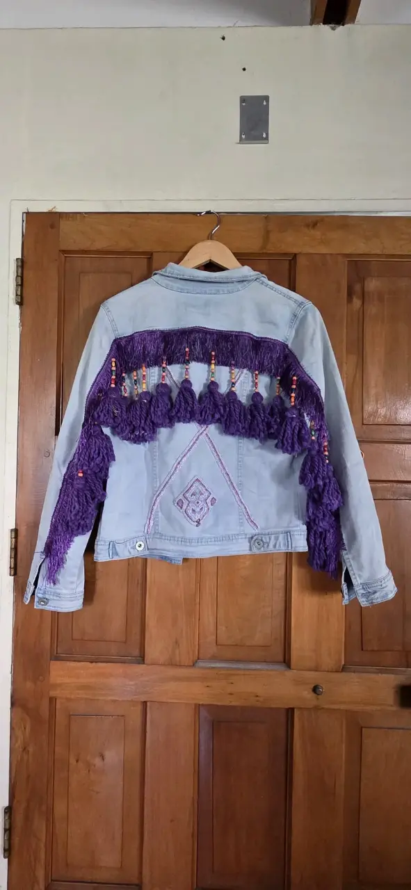 Chaqueta denim azul claro - 2