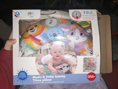 Almohada de actividades para bebé tummy time - miniatura 2