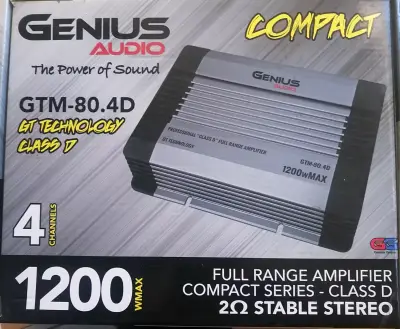 Amplificador Genius Audio GTM-80.4D - miniatura 1