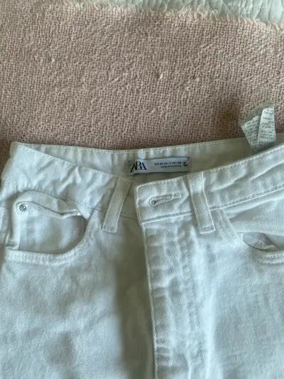 Jeans blancos para mujer - miniatura 2