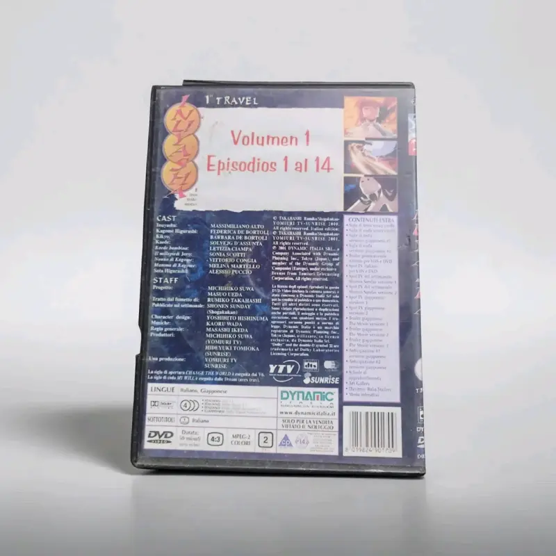 DVD Inuyasha Volumen 1 - 2