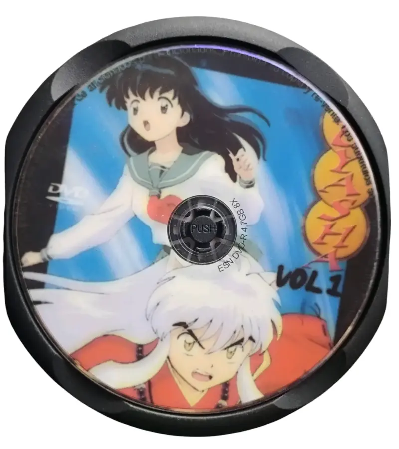 DVD Inuyasha Volumen 1 - 3