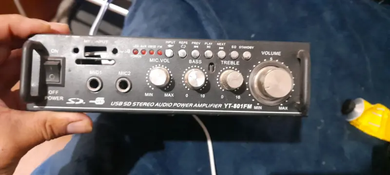Amplificador de audio USB SD - 2