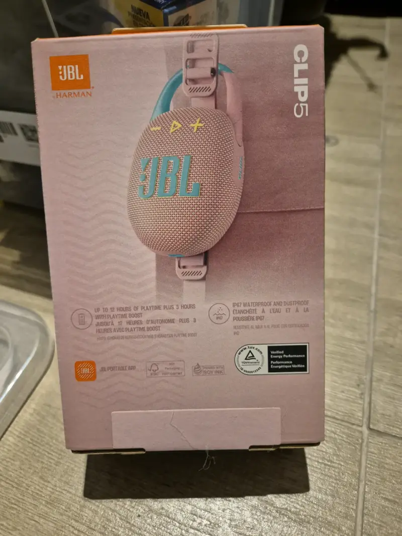 Parlante Bluetooth JBL Clip 5 - 3