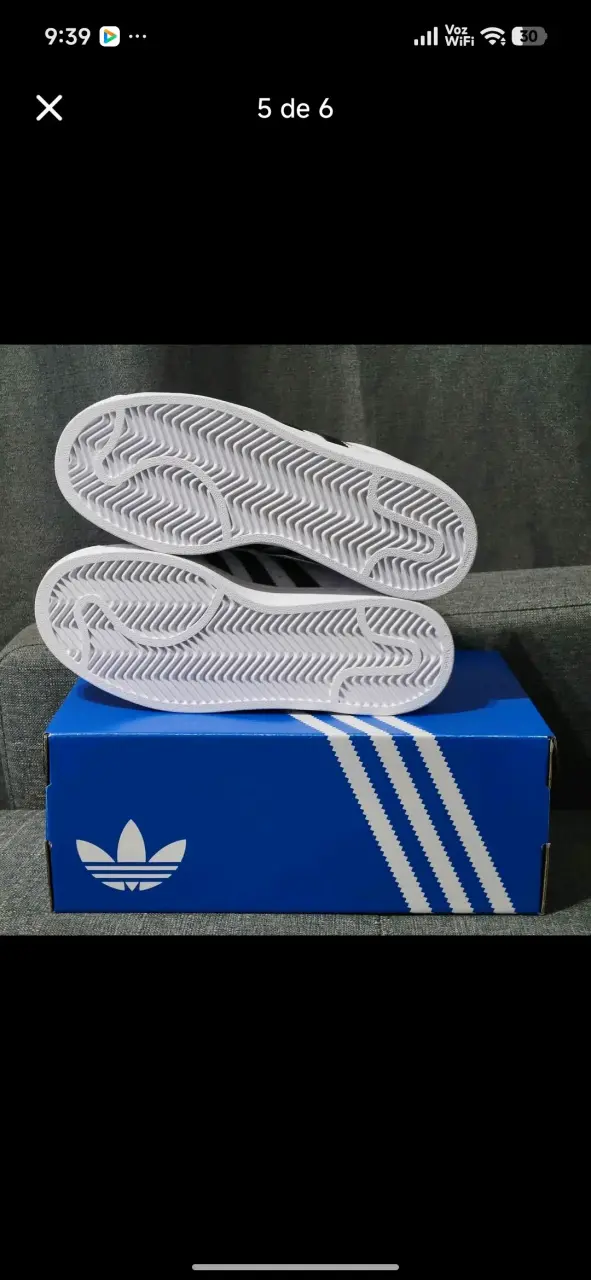 Zapatillas blancas Superstar adidas - 2