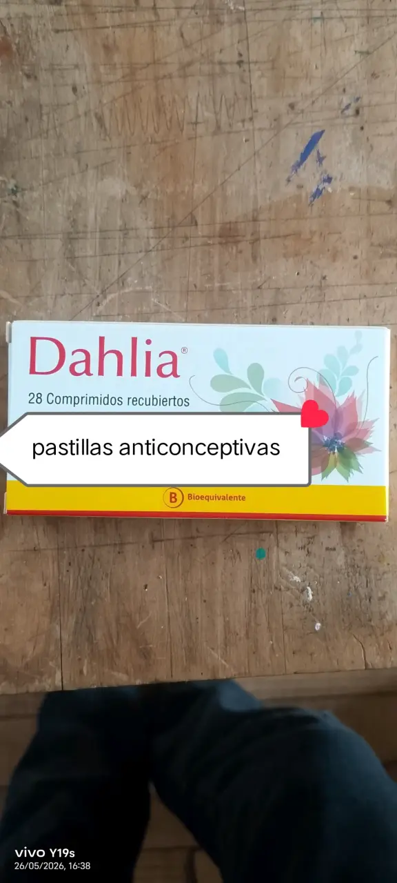 Anticonceptivos Dahlia 28 comprimidos - 1