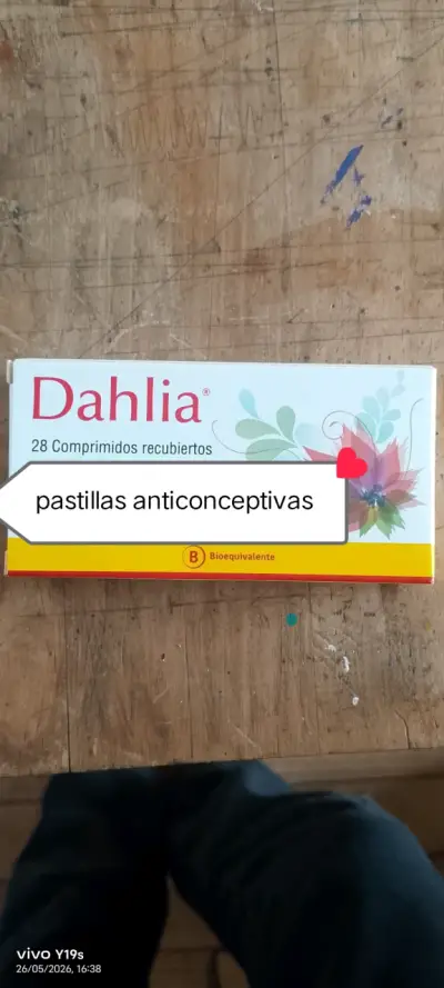 Anticonceptivos Dahlia 28 comprimidos - miniatura 1
