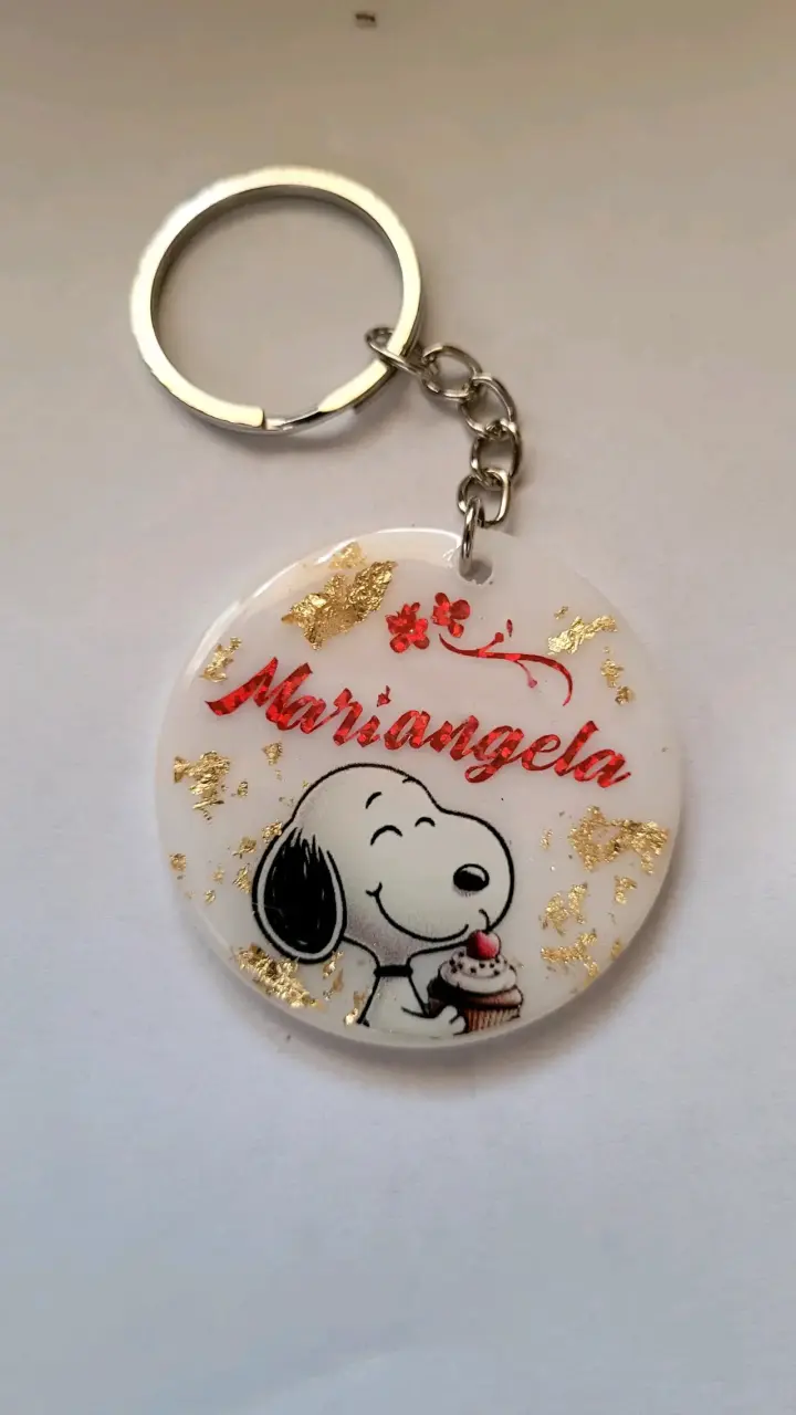Llavero Snoopy personalizado