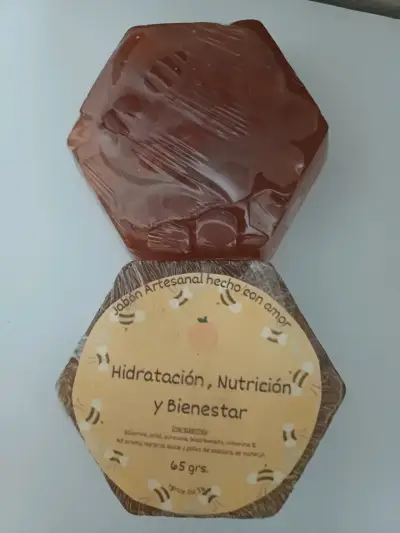 Jabón artesanal hidratante 65g - miniatura 1
