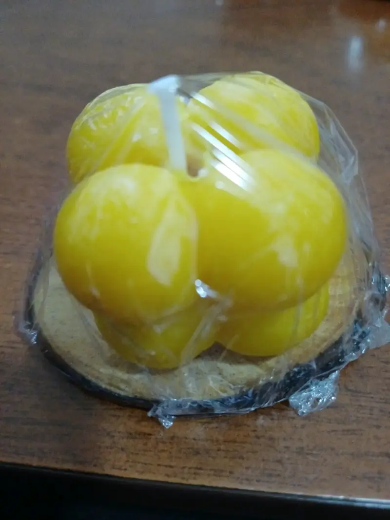 Vela de cera de abeja artesanal - 2