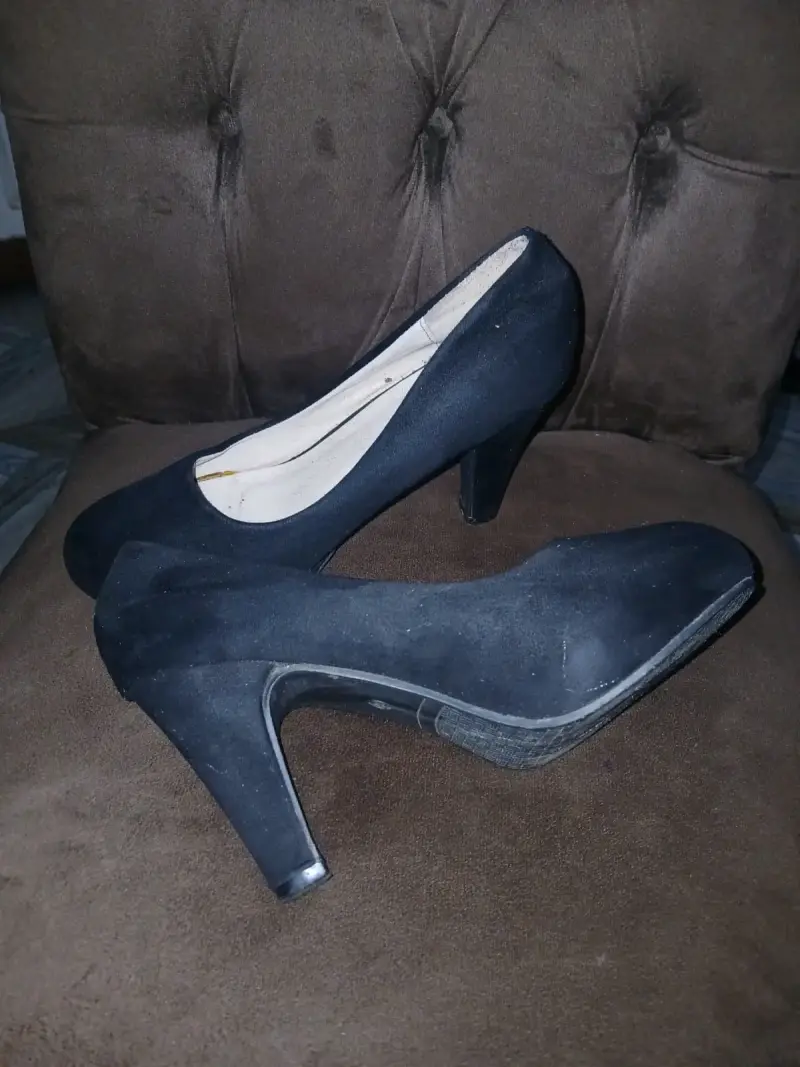 Zapatos de taco alto negros - 1