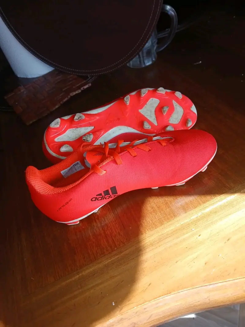 Zapatillas de fútbol naranjas Adidas - 2