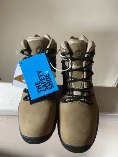 Botas de seguridad  marrones talla 42 - miniatura 3