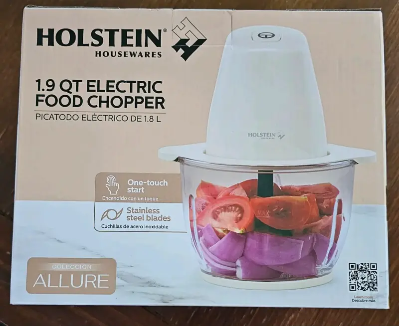 Picadora eléctrica Holstein 1.8 L - 2