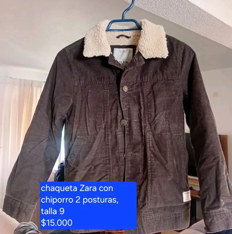 Chaqueta Zara con chiporro