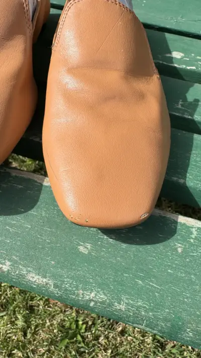 Zapatos planos beige Zara - miniatura 3