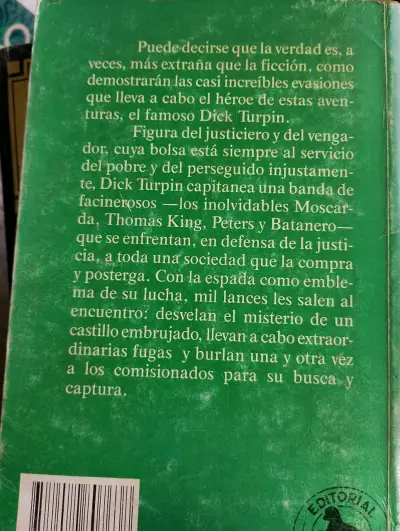 Libro Dick Turpin por W.H. Ainsworth - miniatura 2