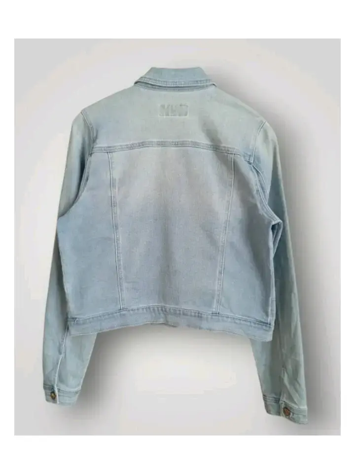 Chaqueta denim con volantes - 3