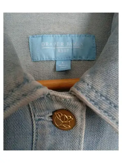 Chaqueta denim con volantes - miniatura 4