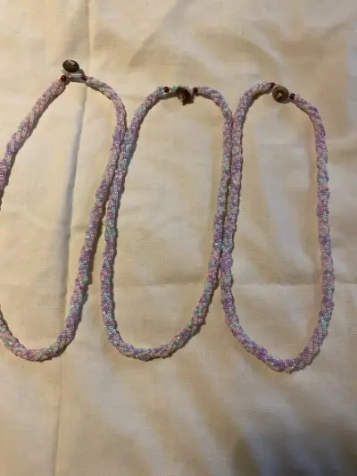 Collar de abalorios trenzados - miniatura 2