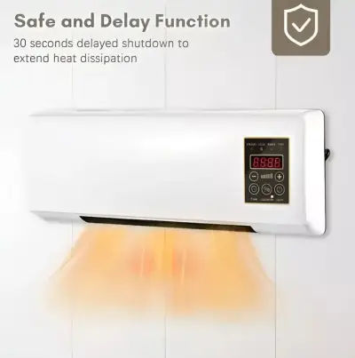 calefactor estilo aire acondicionado - miniatura 2
