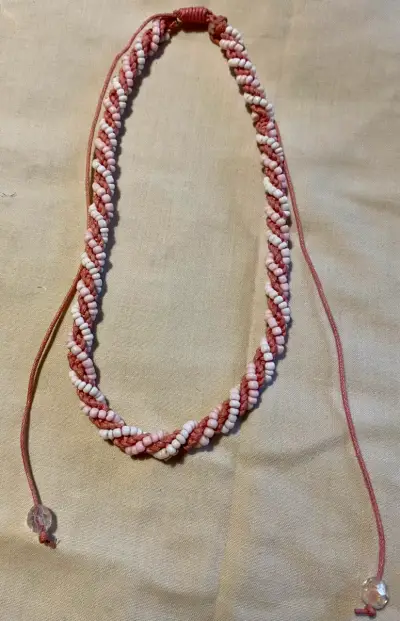 Collar artesanal de cuentas - miniatura 2