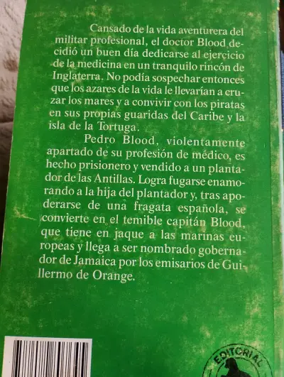 Libro El Capitán Blood de Rafael Sabatini - miniatura 2