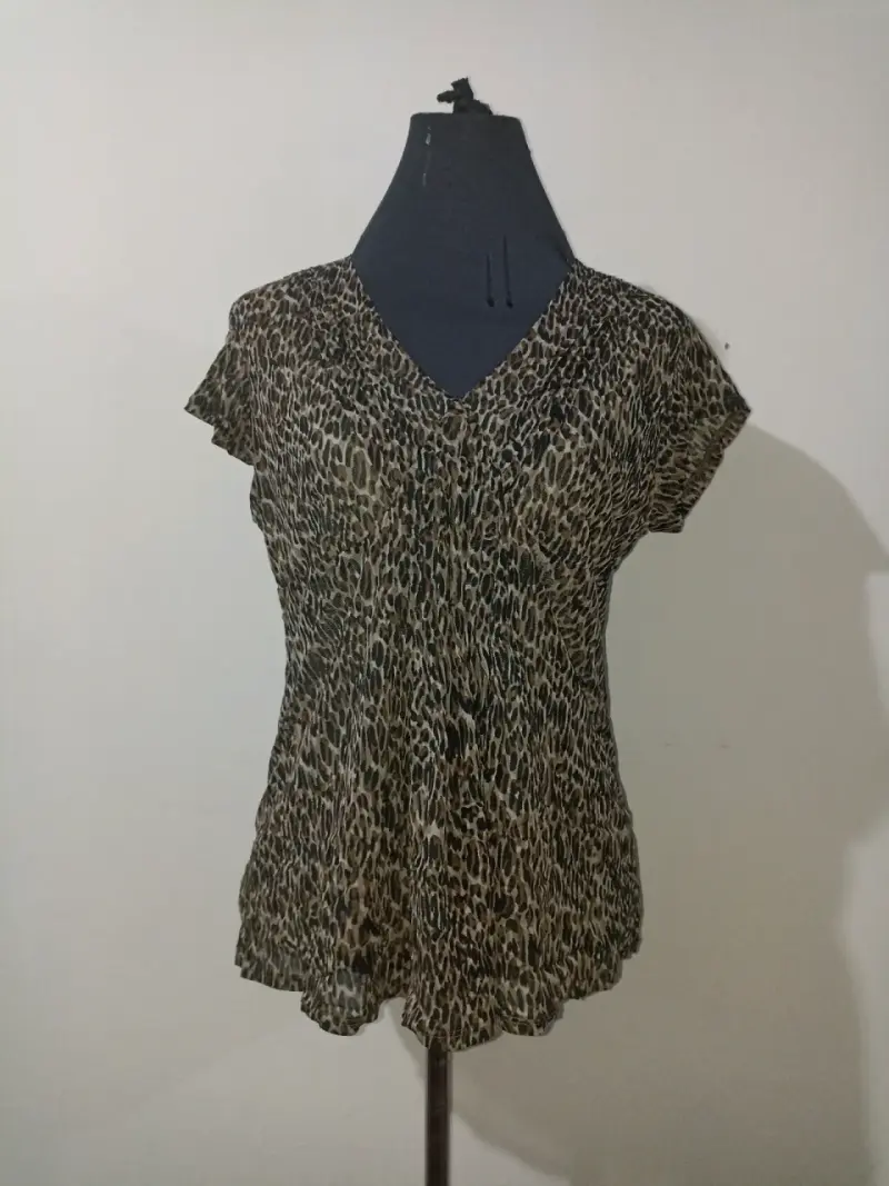 Blusa estampado animal print