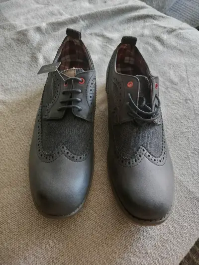 Zapatos de vestir negro hombre - miniatura 1