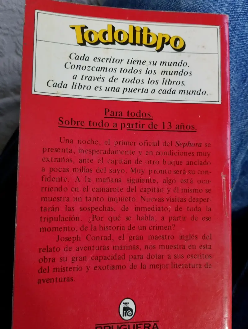 Libro 'El confidente secreto' Joseph Conrad - 2