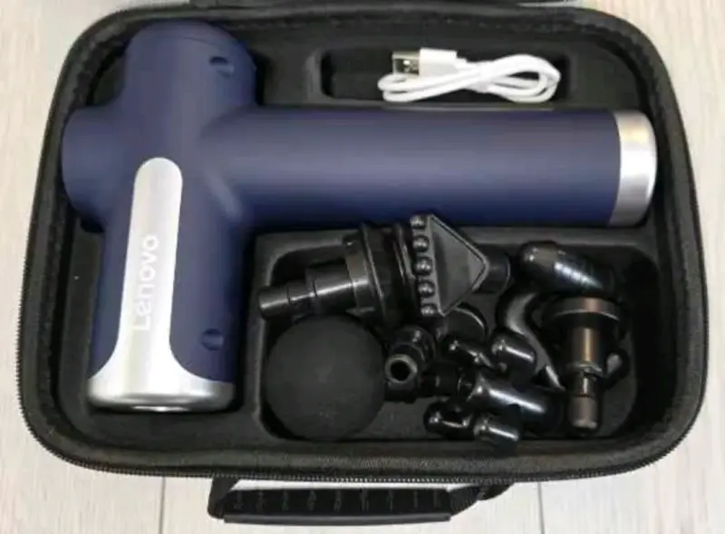 Pistola de masaje azul - 1