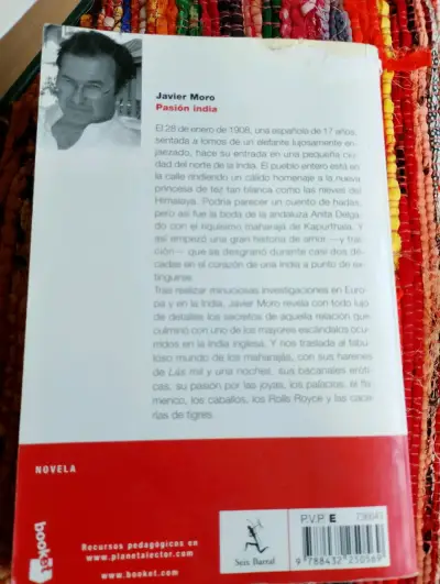 Libro Pasión India de Javier Moro - miniatura 2