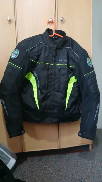 Chaqueta de moto Benelli negra XL - miniatura 1