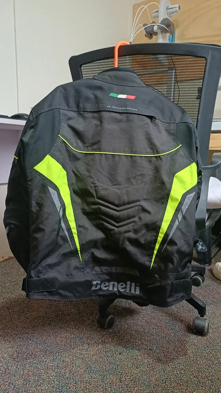 Chaqueta de moto Benelli negra XL - 2