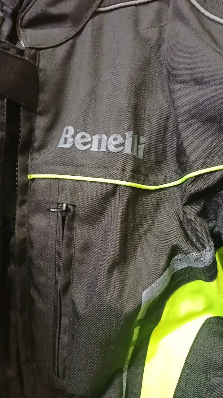 Chaqueta de moto Benelli negra XL - 5