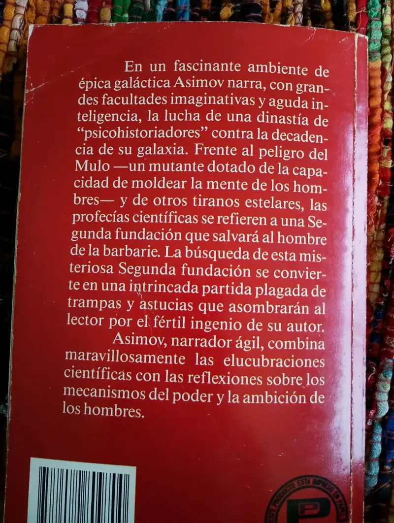 Libro 'Segunda Fundación' de Isaac Asimov - 2