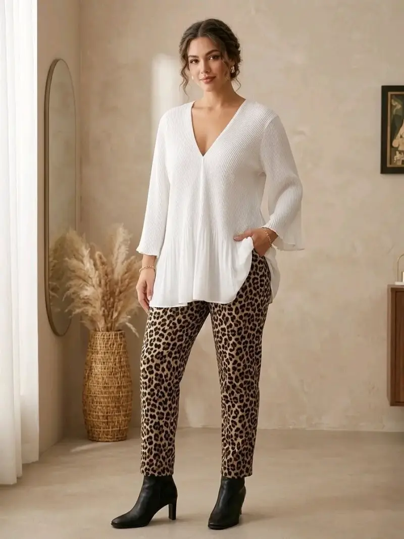 Blusa blanca manga ancha - 2