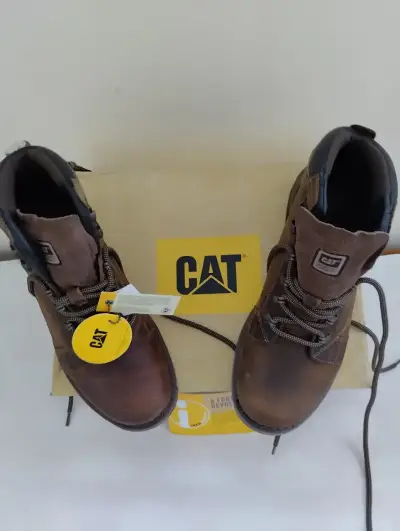 Botin CAT color beige oscuro talla 43 - miniatura 2