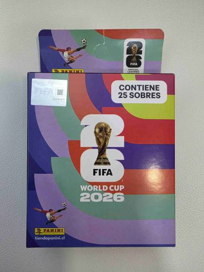 Caja 25 sobres Panini Mundial 2026 - miniatura 1
