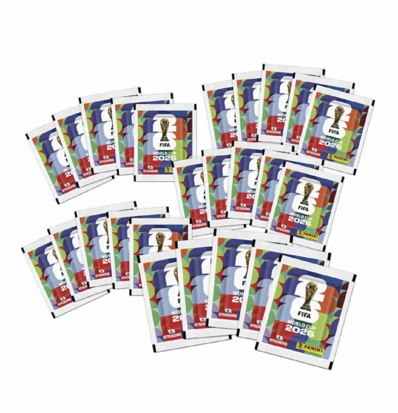 Caja 25 sobres Panini Mundial 2026 - 3