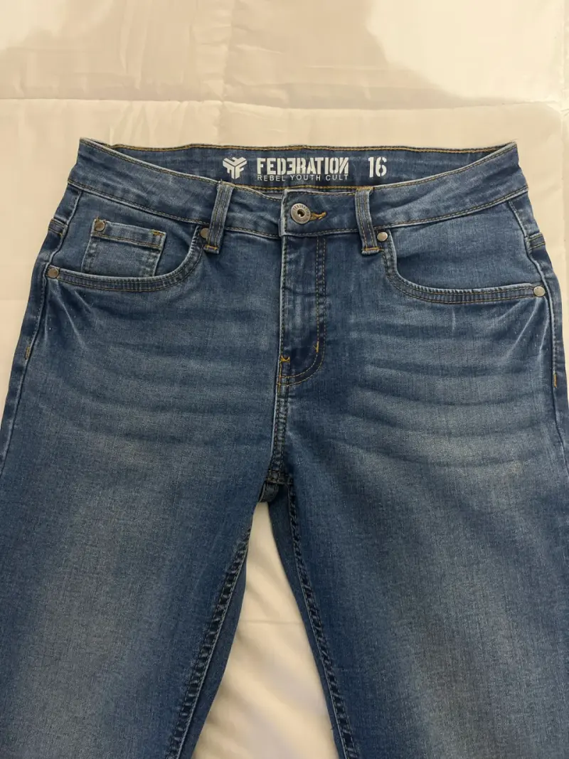 Jeans azul desgastado - 3