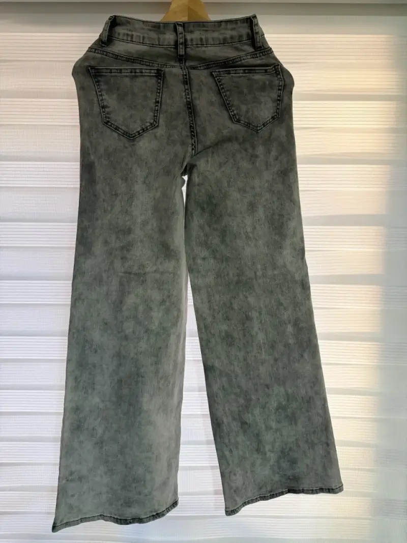 Pantalón jeans gris talla 36 - 2