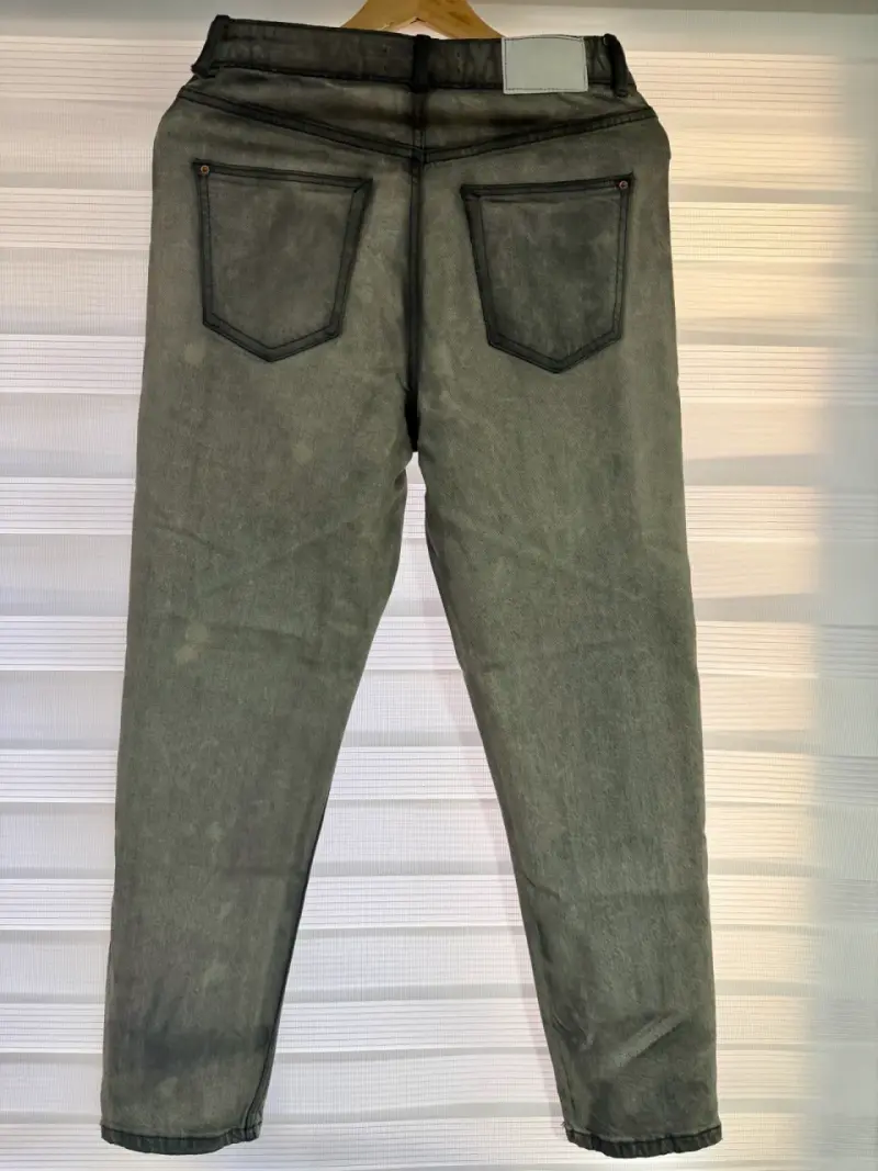 Jeans verde talle 38 - 2