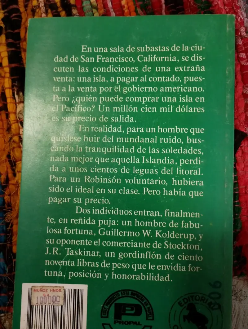 Libro Escuela de Robinsones Julio Verne - 2