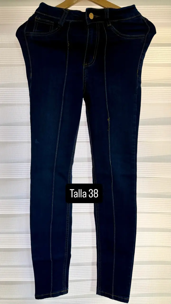 Jeans azul oscuro talla 38 - 1