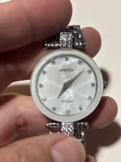 Reloj de pulsera plateado Suizo - miniatura 3