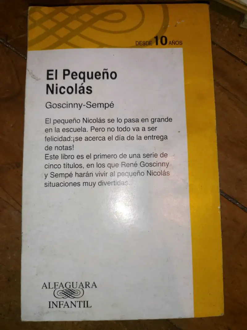Libro El pequeño Nicolás - 2